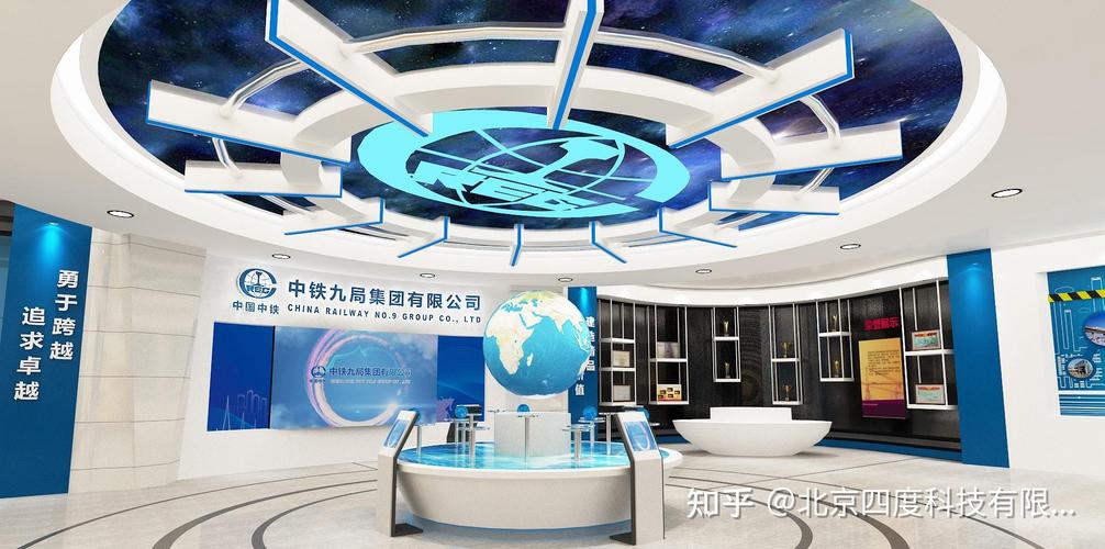 多媒体企业展厅设计结合ai互动多媒体技术